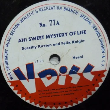 Ah! Sweet Mystery of Life / Wanting You