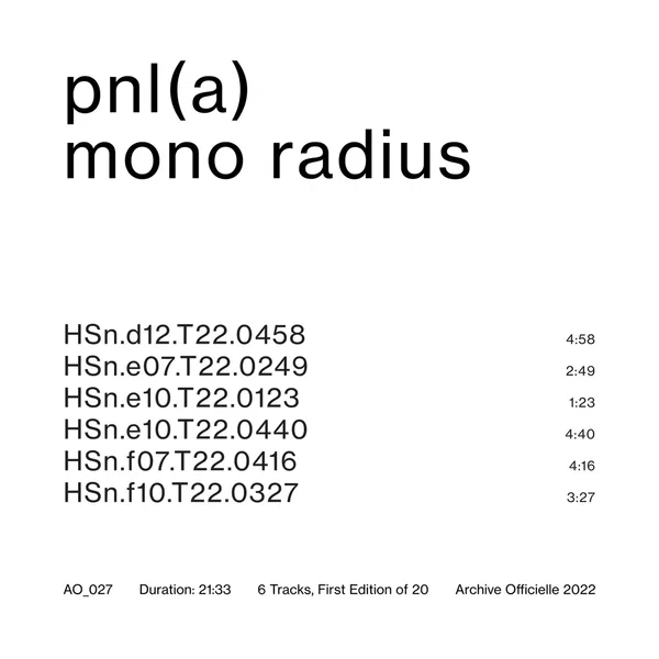 mono radius