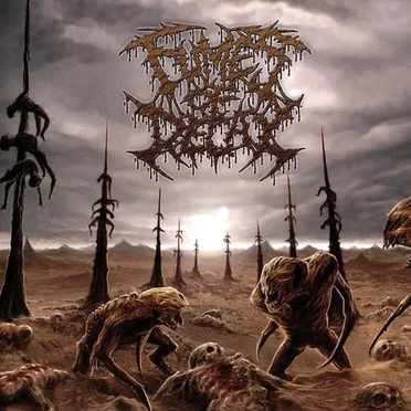 Devouring the Excavated by Fumes Of Decay - album cover