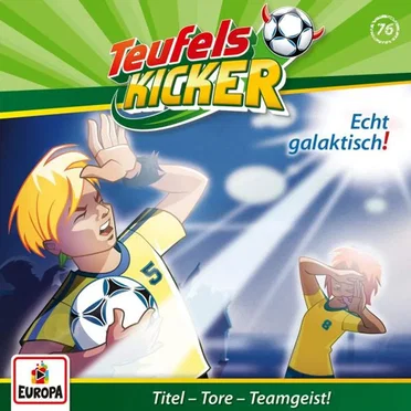 Die Teufelskicker 76 - Echt galaktisch! by Frauke Nahrgang - album cover
