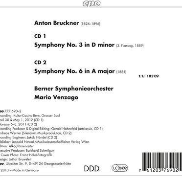 Bruckner 3 & 6