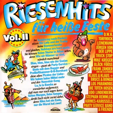 Riesenhits für heiße Feste Vol. II by Various Artists - album cover