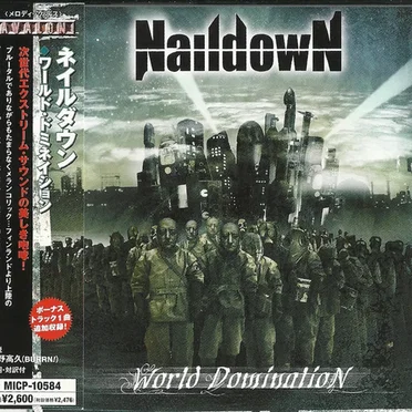 World Domination by Naildown - album cover
