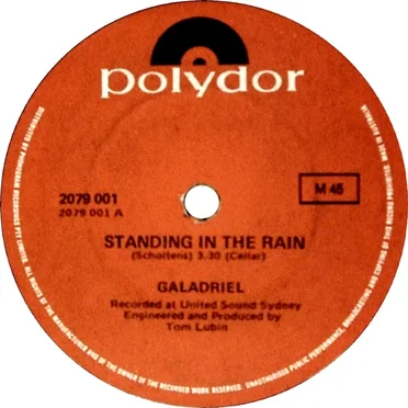 Standing in the Rain by Galadriel - album cover