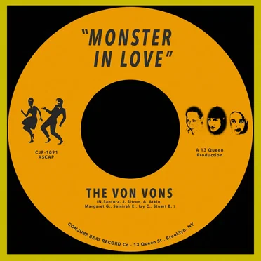 Monster in Love by The Von Vons - album cover