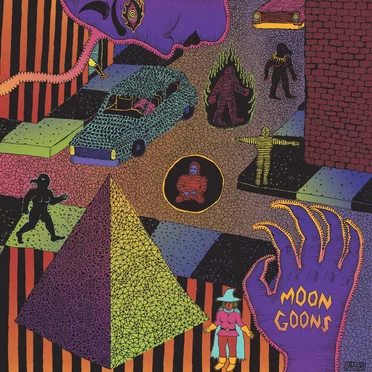 A Daydream Dark by Moon Goons - album cover
