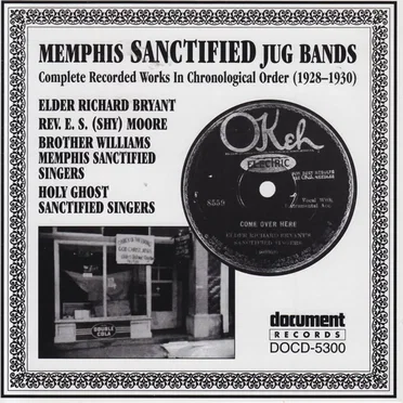 Memphis Sanctified Jug Bands (1928-1930) by Various Artists - album cover