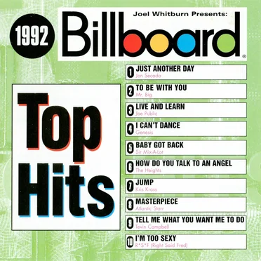 Billboard Top Hits: 1992 by Various Artists - album cover