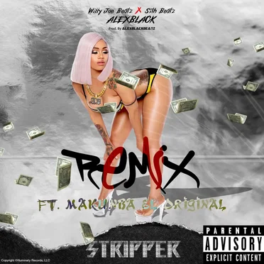 Stripper (remix) by AlexBlAck - album cover