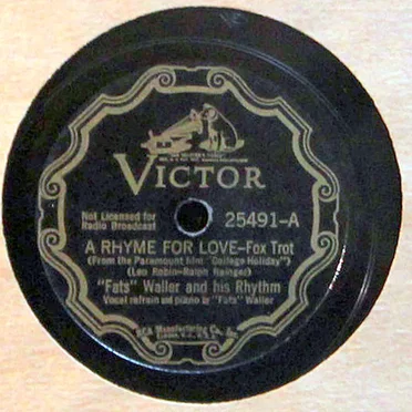 A Rhyme for Love / I Adore You