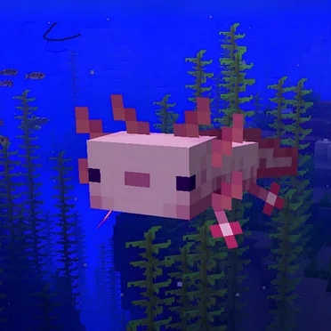 Axolotl in the Ocean