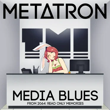 Media Blues - from 2064: Read Only Memories by MET∆TRON - album cover