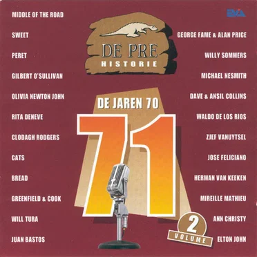 De Pre Historie 1971, Volume 2 by Various Artists - album cover