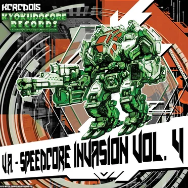 Speedcore Invasion Vol. 4 by Various Artists - album cover