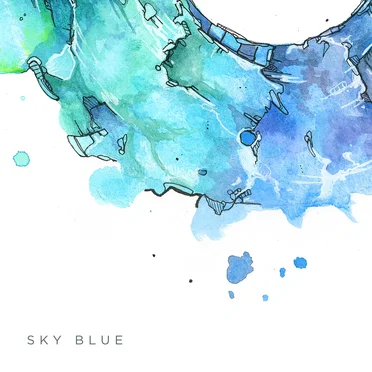 Sky Blue by Carbon City Lights - album cover