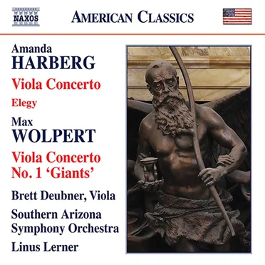 Harberg: Viola Concerto / Elegy / Wolpert: Viola Concerto no. 1 "Giants"