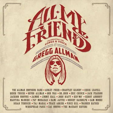 All My Friends: Celebrating the Songs & Voice of Gregg Allman by Various Artists - album cover