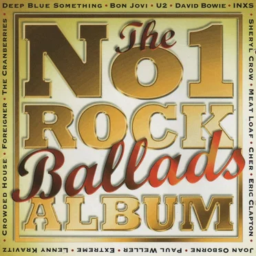 The No. 1 Rock Ballads Album by Various Artists - album cover