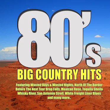 80's Big Country Hits by Various Artists - album cover