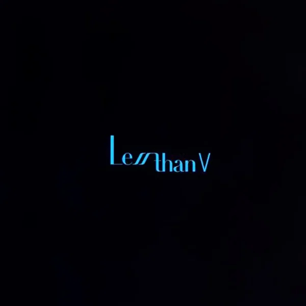 Less than V