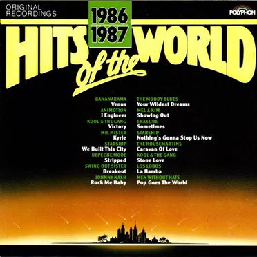 Hits of the World 1986/1987 by Various Artists - album cover