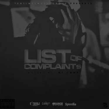 List of Complaints by YungnTen - album cover