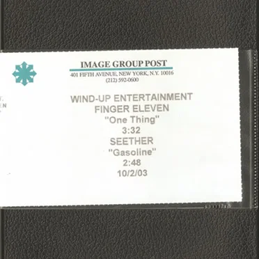 One Thing / Gasoline