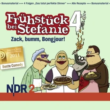 NDR 2 - Frühstück bei Stefanie 4 - Zack, bumm, Bongjour! by Harald Wehmeier - album cover
