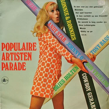 Populaire artisten parade by Various Artists - album cover