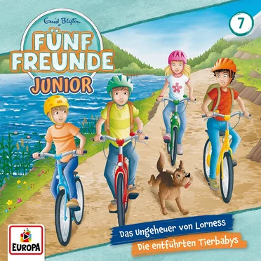 Fünf Freunde Junior 7: Das Ungeheuer von Lorness / Die entführten Tierbabys by Enid Blyton - album cover