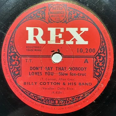 Don't Say That Nobody Loves You / On the Bridge of Avignon