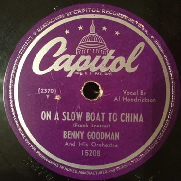 On a Slow Boat to China / I Hate to Lose You (I'm So Used to You Now)