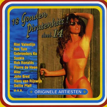 18 gouden piratenhits, deel 14 by Various Artists - album cover
