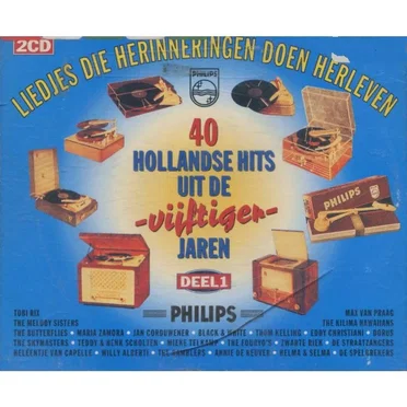 40 Hollandse hits uit de vijftiger jaren, deel 1 by Various Artists - album cover