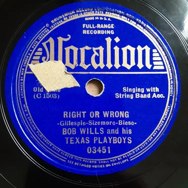 Right or Wrong / Get Along Home Cindy