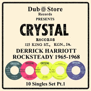 Derrick Harriott Rocksteady 1965 to 1968 - 10 Singles Set Pt. 1 by Various Artists - album cover