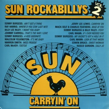 Sun Rockabillys, Vol. 2: Carryin' On by Various Artists - album cover