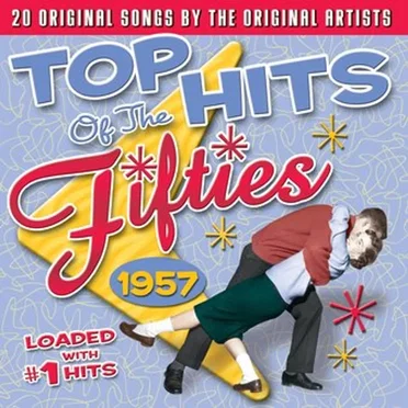 Top Hits of the Fifties 1957 by Various Artists - album cover