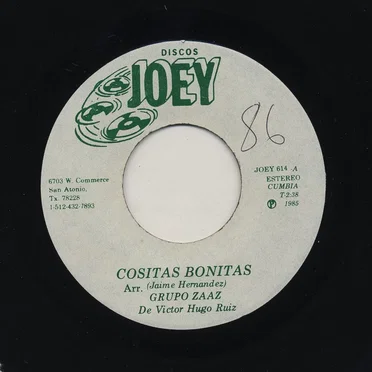 Cositas bonitas / Muchachita consentida by Grupo Zaaz de Victor Hugo Ruíz - album cover