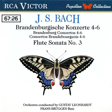 Brandenburg Concertos nos. 4-6 / Flute Sonata no. 3
