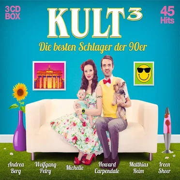 Kult³: Die besten Schlager der 90er by Various Artists - album cover