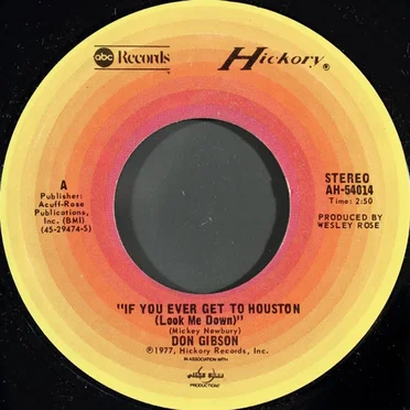 If You Ever Get to Houston (Look Me Down)