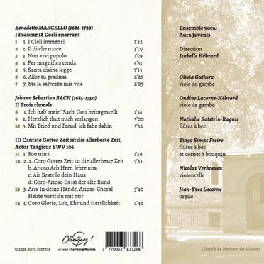 Bach - Marcello : Cantate Actus Tragicus BWV 106 - Psaume 18
