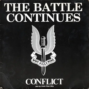 The Battle Continues by Conflict - album cover