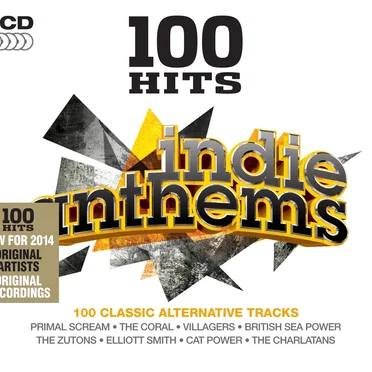 100 Hits: Indie Anthems by Various Artists - album cover