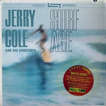 Surf Age by Jerry Cole & His Spacemen - album cover