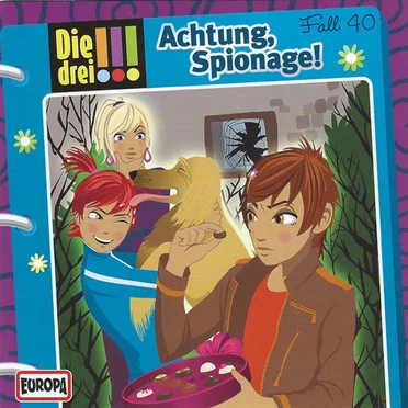 Die drei !!! Fall 40: Achtung, Spionage! by Die drei !!! - album cover