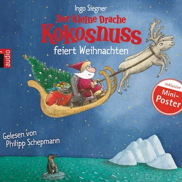 Der kleine Drache Kokosnuss feiert Weihnachten by Ingo Siegner - album cover
