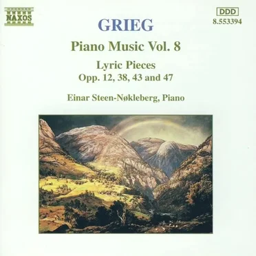 Piano Music, Vol. 8: Lyric Pieces, opp. 12, 38, 43 and 47