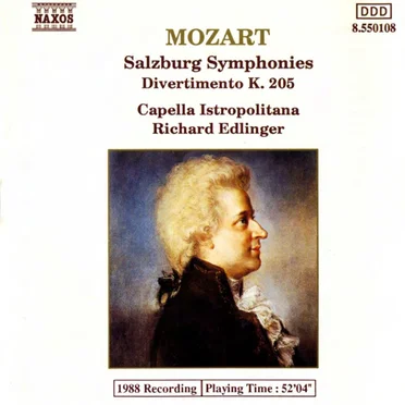 Salzburg Symphonies / Divertimento, KV 205